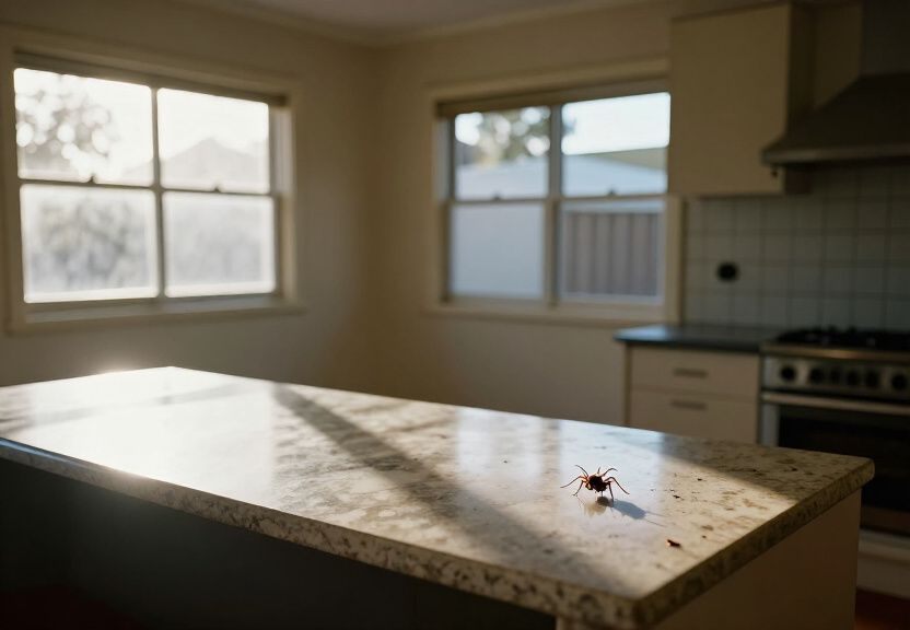 Termite damage in a Warwick Farm property before treatment